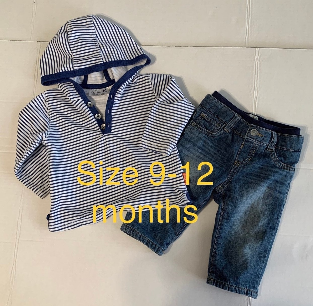 outfit size 9-12 month